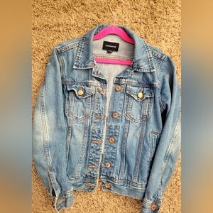 Ladies J. Crew Light Blue Denim Jacket (XSP) Great Condition